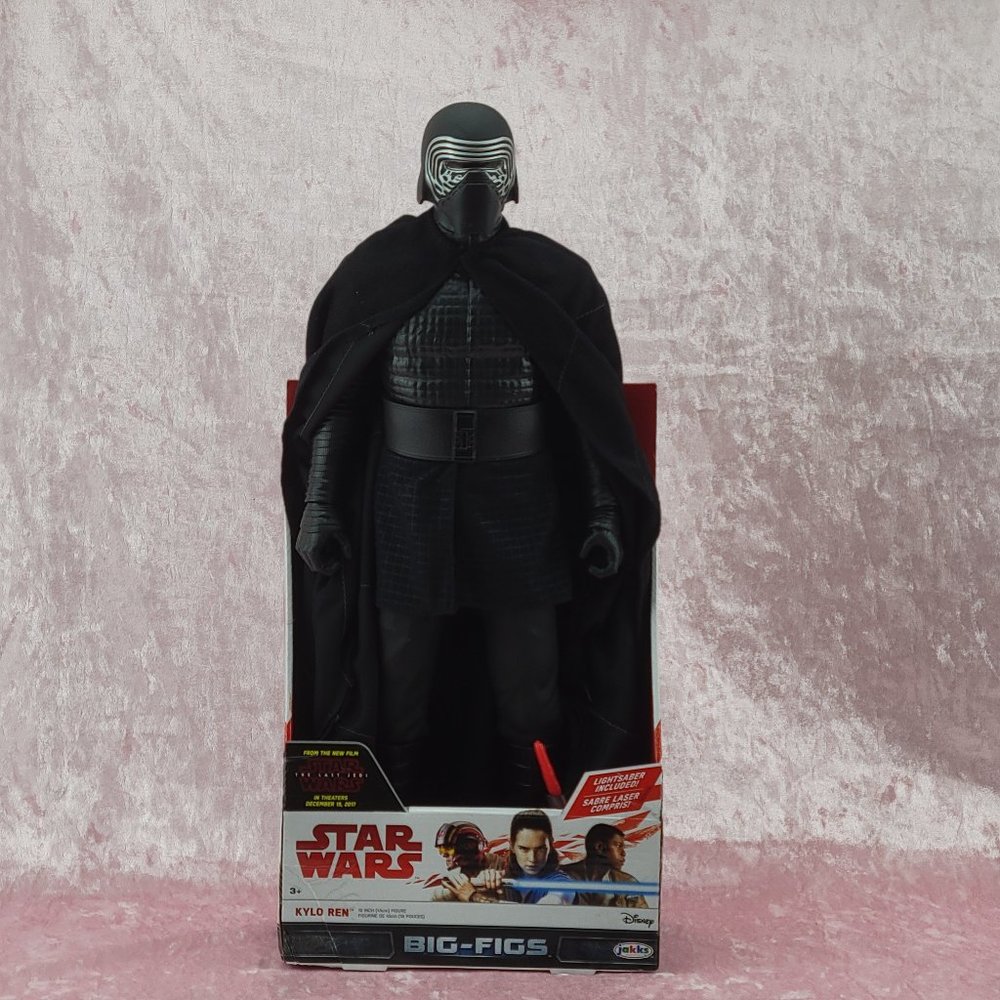 Star Wars The Last Jedi Big-Figs Kylo Ren Jakks Pacific 18-Inch Action Figure NW
